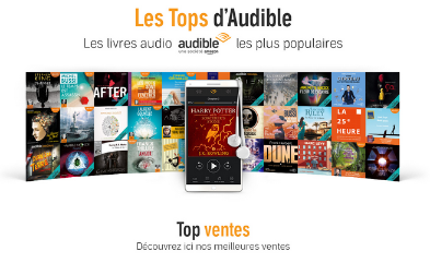 Les TOP d'Audible